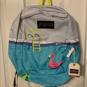 BNWT JANSPORT High Stakes Pool Zone Backpack